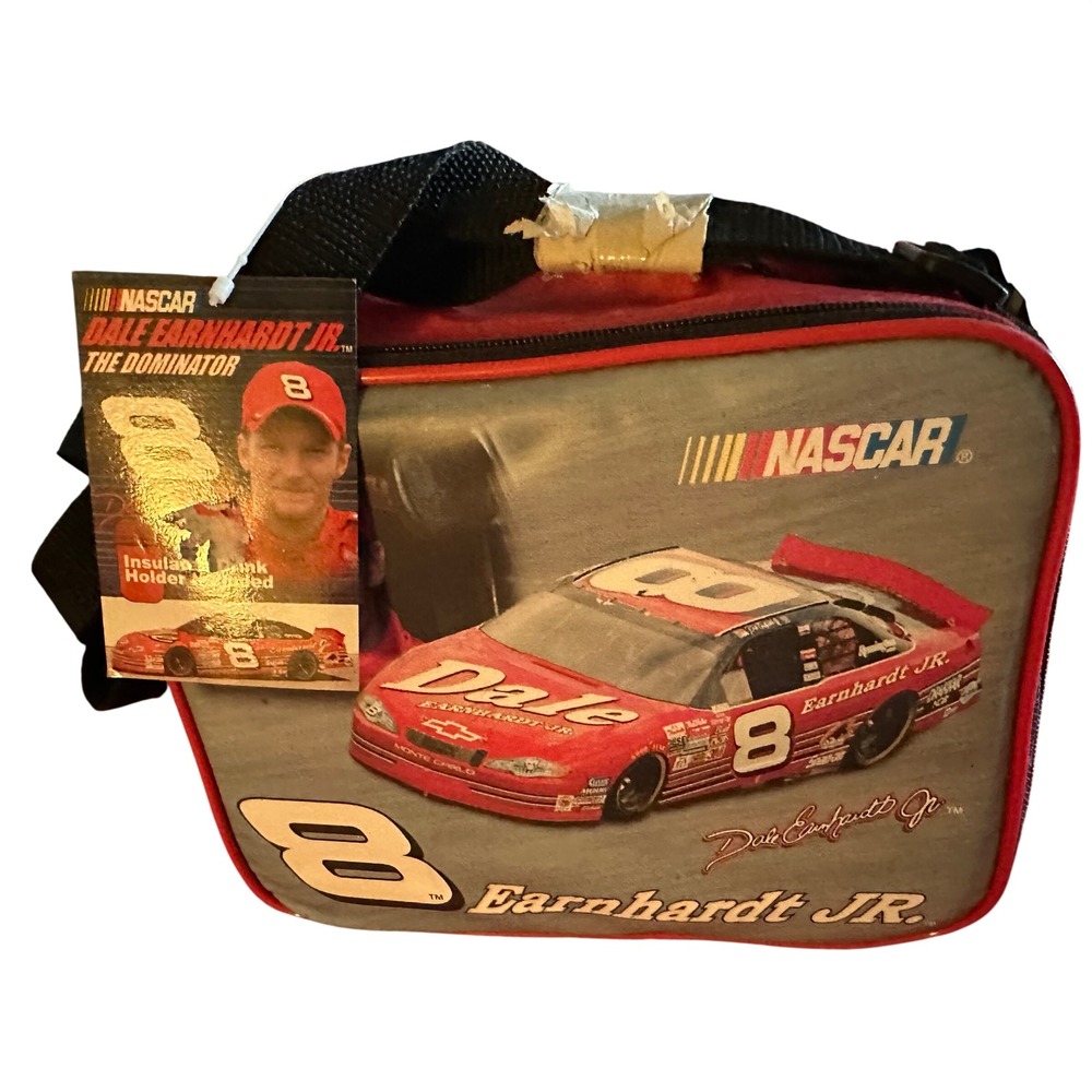 Vintage 2003 NASCAR Dale Earnhardt Jr #8 The Dominator Insulated Lunch Bag NWT